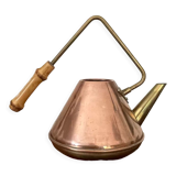 Watering can copper and brass circa 1950