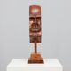 "Profile II" hand-carved 3D sculpture by Lawrence Schneider, 2007