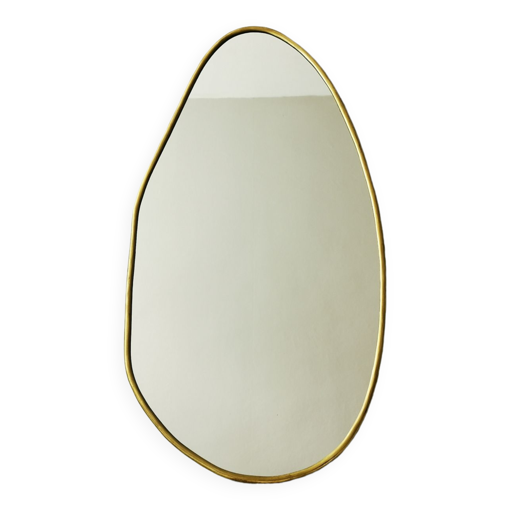 Brass mirror 60cm