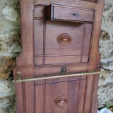 Vintage wardrobe door canna