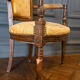 Pair of convertibles of the Directoire in walnut early nineteenth