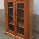 Small old glass cabinet