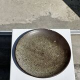 Indonesian green ceramic dish D:26.5