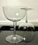 Two giant champagne tasting glasses Baccarat