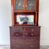 Armoire vitrée commode