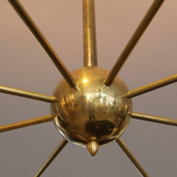 Moonlight chandelier 8 arms black