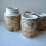 Lot of ceramic pots Felix Potin