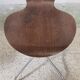 6 chaises M352 dites Lyre par Théo Häberli, Suisse vers 1968