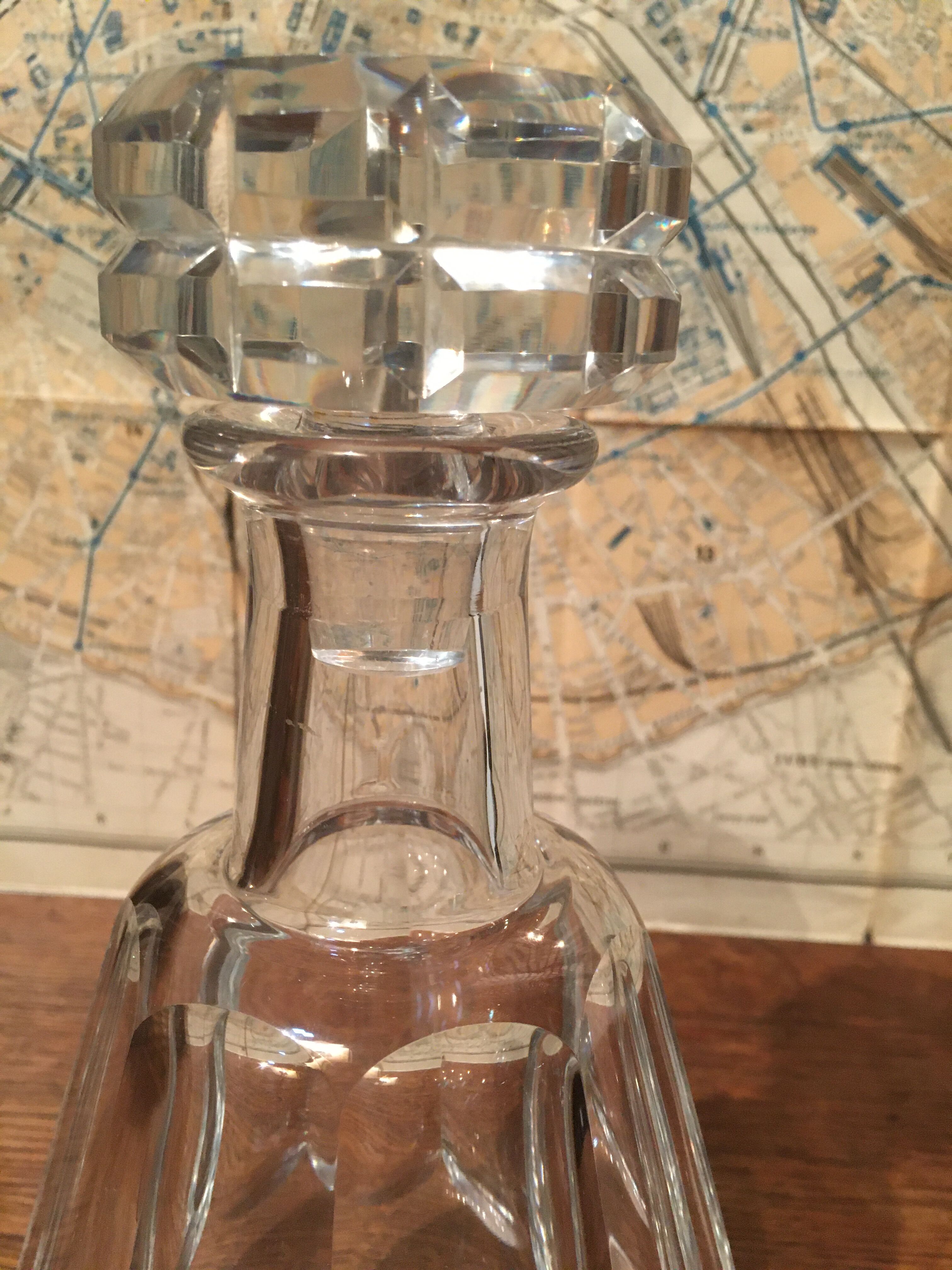 Crystal decanter "Baccarat"