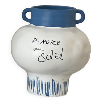 Vase pablo picasso par maya picasso (1935-2022)