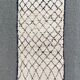 Carpet berbere beni ouarain vintage 110x235 cm