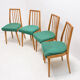 Mid century Dining Chairs, 1960s, Set of 4