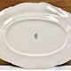 Large earthenware dish from Lunéville street lamp model