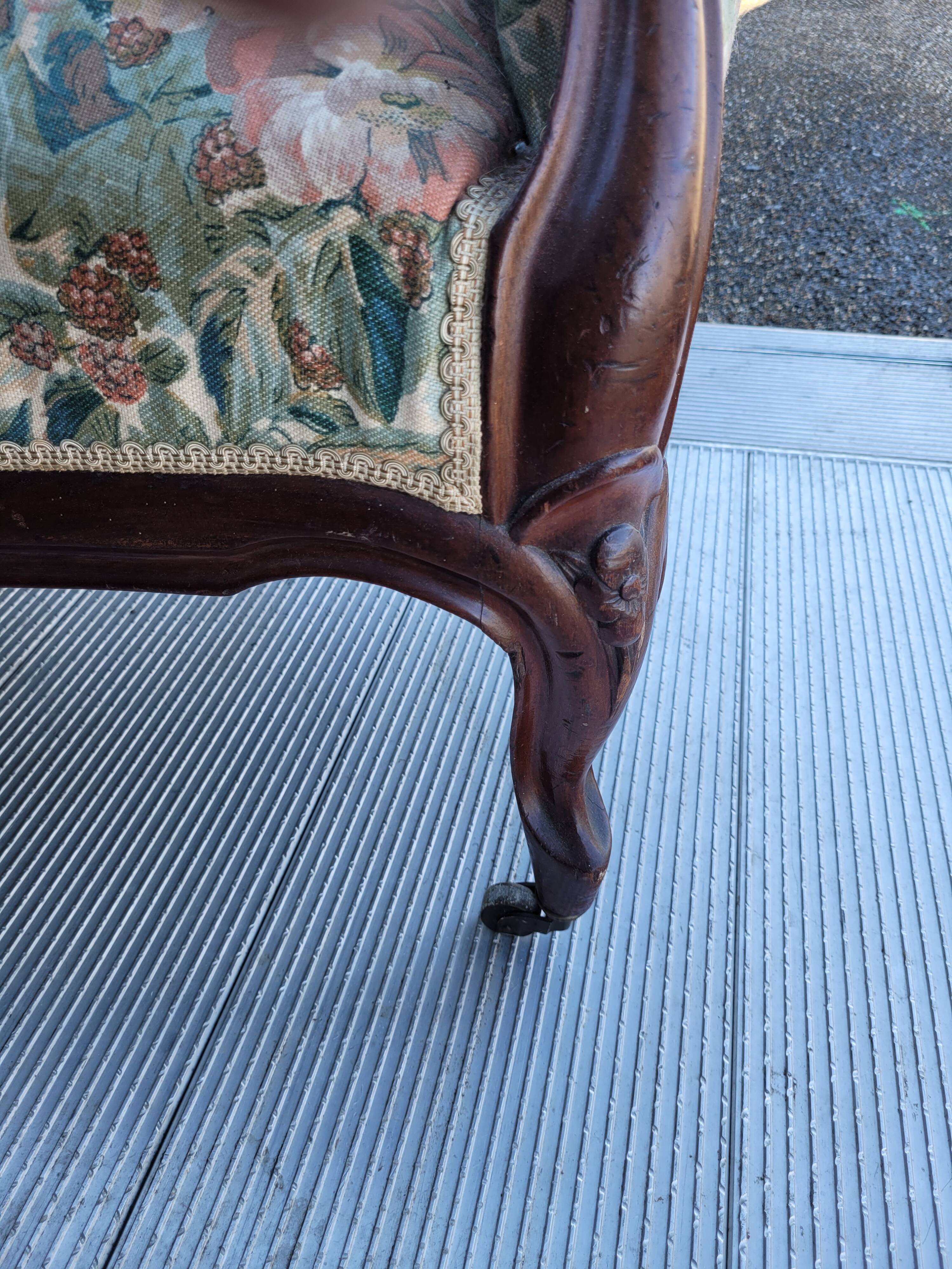 Louis XV style sofa and armchairs