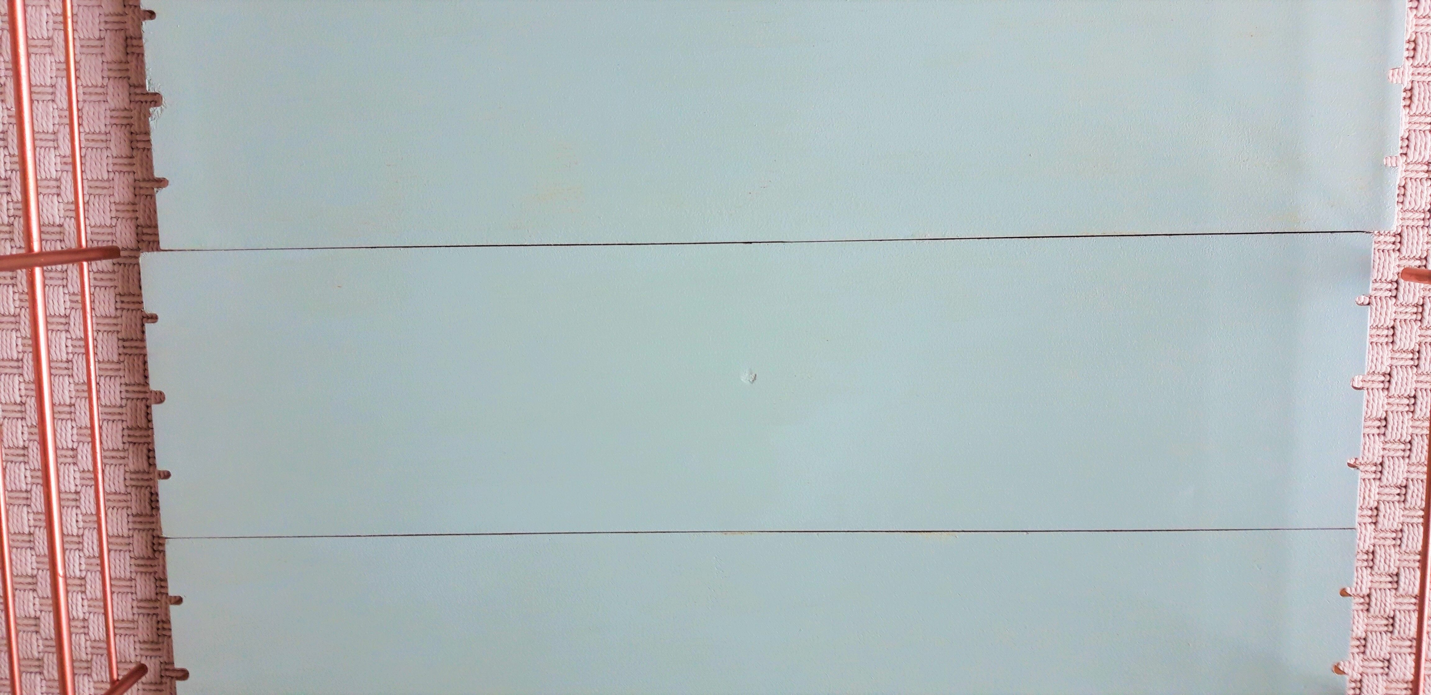 Vintage string wall shelves