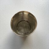 Silver metal cup