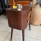 Travailleuse pied compas vintage