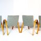 4 Steiner armchairs 1950