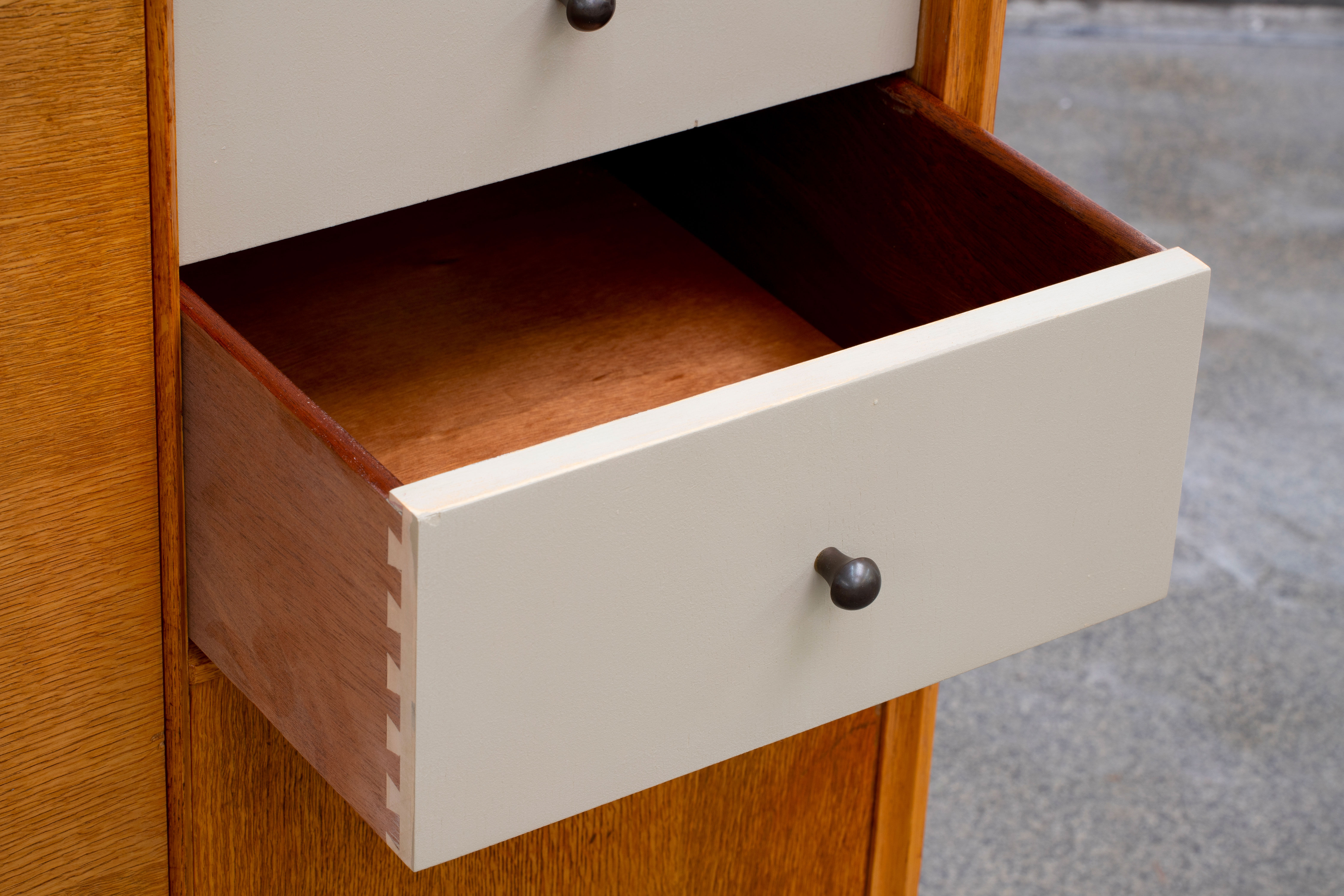 Vintage Scandinavian wardrobe by GPlan - E-Gomme 1960