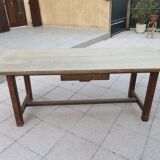 Oak farm table