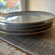 Set of 4 plates in genuine Limoges porcelain – marking ULM F