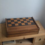 Vintage wooden chess