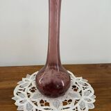 BIOT bubbled blown glass soliflore