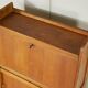 50s oak secretary