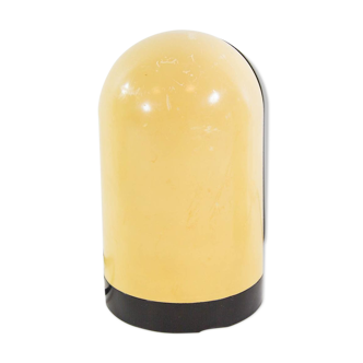 Lampe de table et applique beige intérieur en aluminium années 70