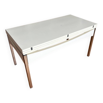 White modular designer coffee and side table by Joseph André Motte.