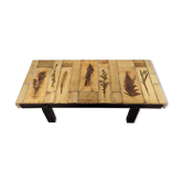 Table basse Roger Capron 1970