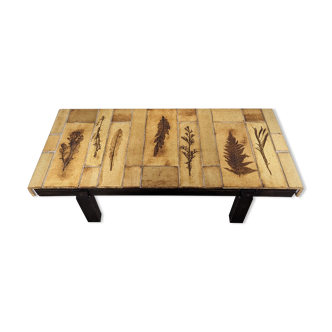Table basse Roger Capron 1970