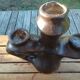 Brutalist ceramic candelabrum.