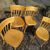 8 Baumann bistro chairs