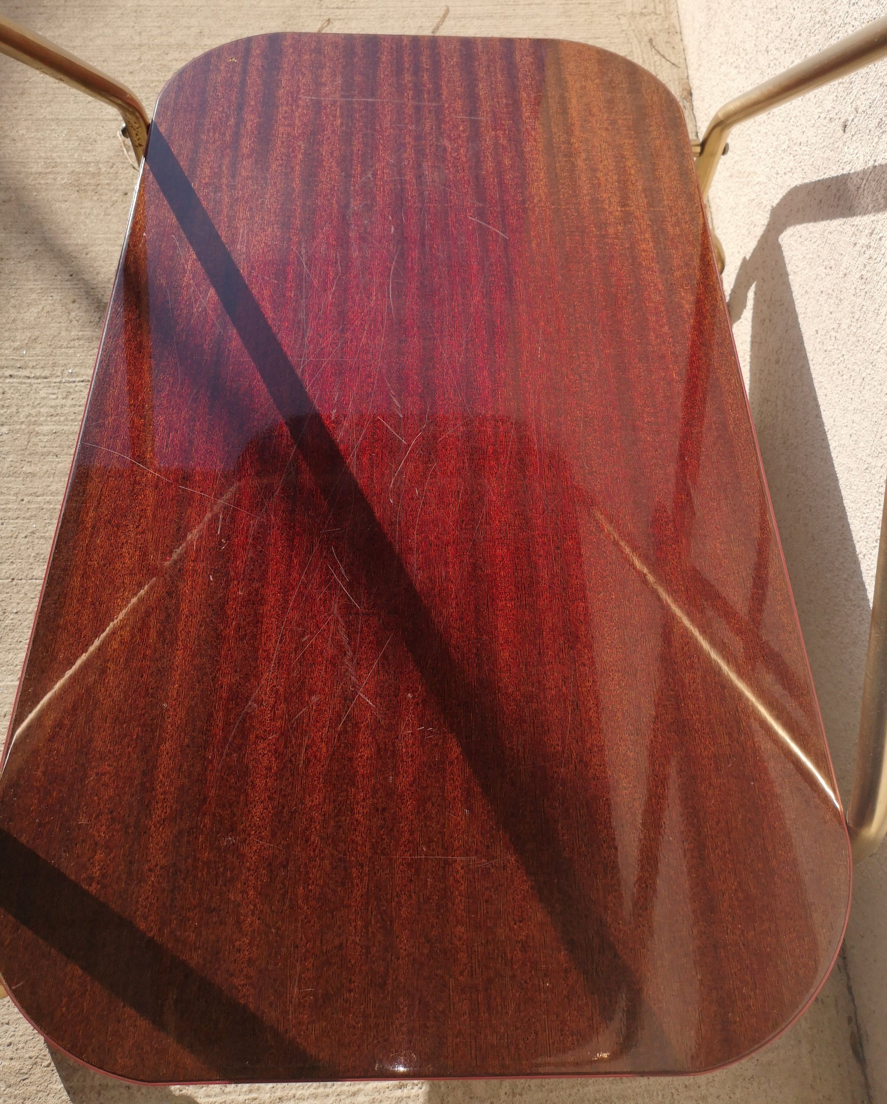 Vintage wheeled dessert