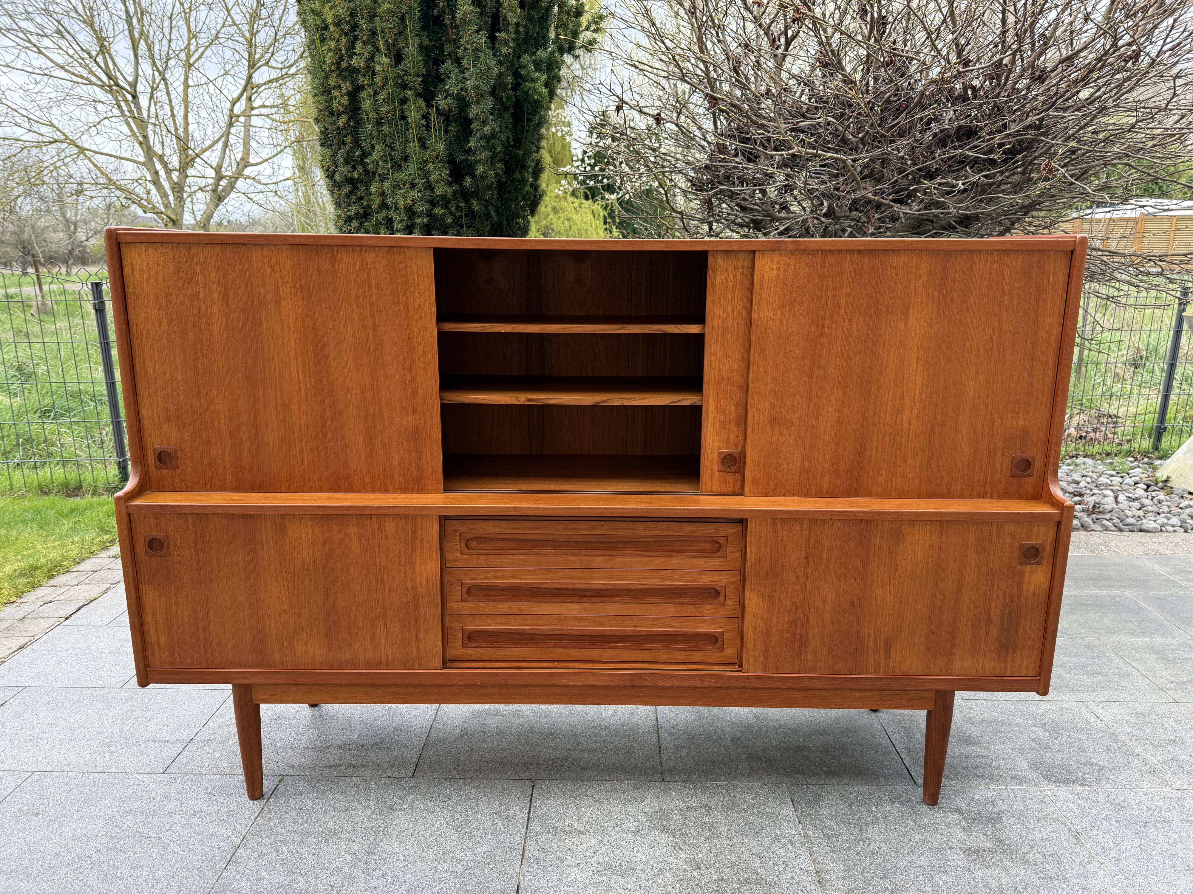 Scandinavian teak sideboard from the 1960s.