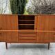 Scandinavian teak sideboard from the 1960s.