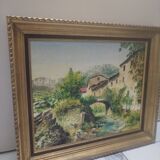 Canvas signed J Piccini