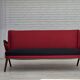 1960s, Danish design by Ch. F. Brodersen, 2 seater sofa, reupholstered.