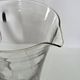 Crystal service from Fains, matching wine carafe and water jug.