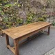 Old farmhouse table in oak, 18th century – Auvergne, France