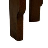 Art Deco plant table side table Oak 1950s