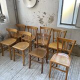 8 chaises de bistrot Luterma