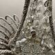 Vintage Italian Crystal Beaded Light Pendant 1960’s