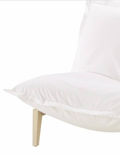 Fabric armchair by Cinna