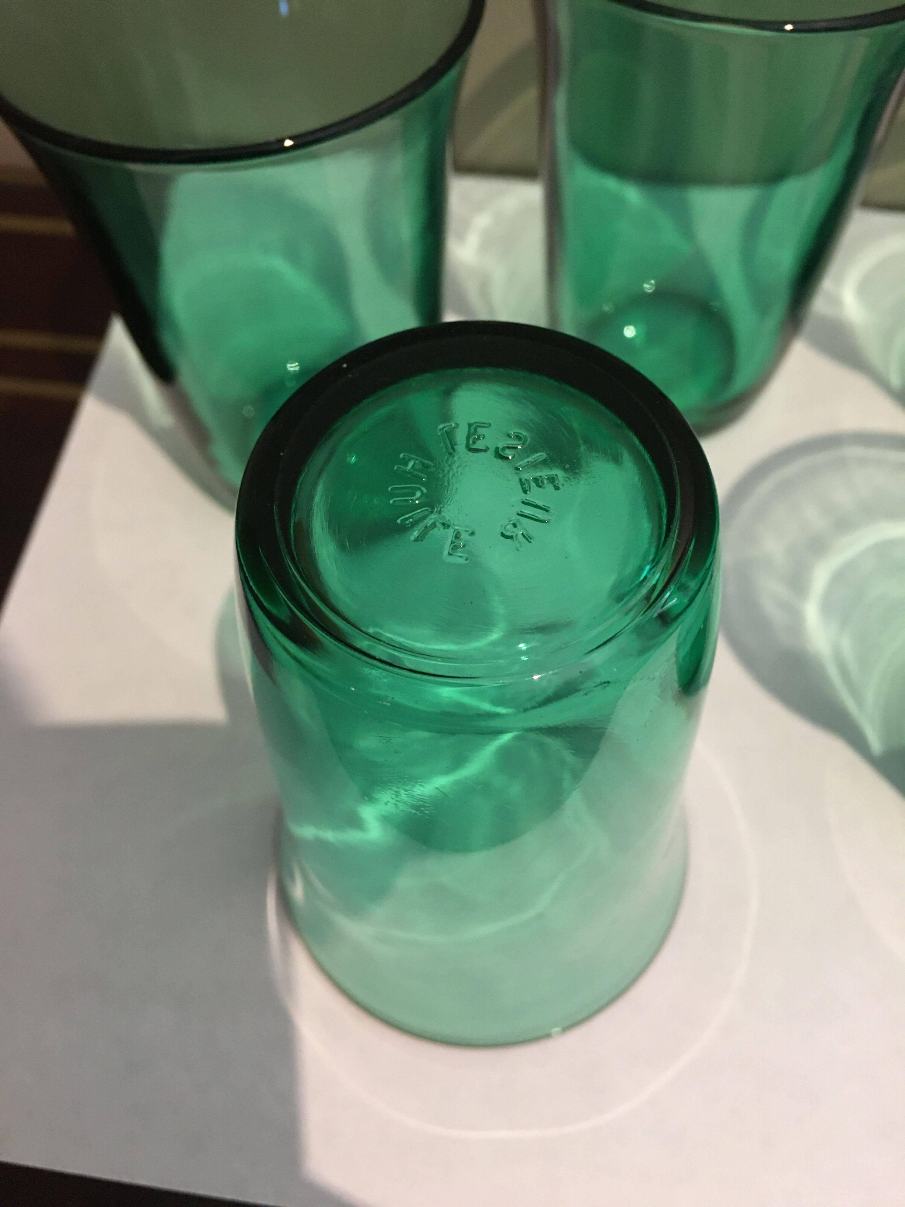 Lot de 6 verres vintage Lesieur