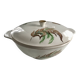 Very pretty vintage Digoin Sarreguemines fern soup tureen