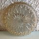 Round ceiling light vintage glass