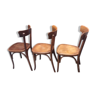 Set of 3 chairs bistro Fischel