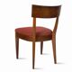 Wooden dining chair by Jindřich Halabala for UP závody in the 1940s